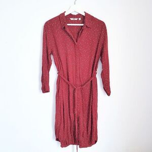Uniqlo Red Polka Dot Dress Size S